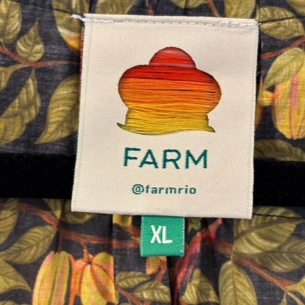 FARM Rio Star Fruit Maxi Dress - Size XL - Picture 10 of 12